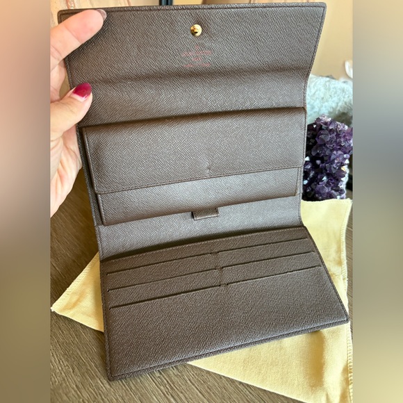 Louis Vuitton Damier Canvas Long Wallet - Picture 8 of 12